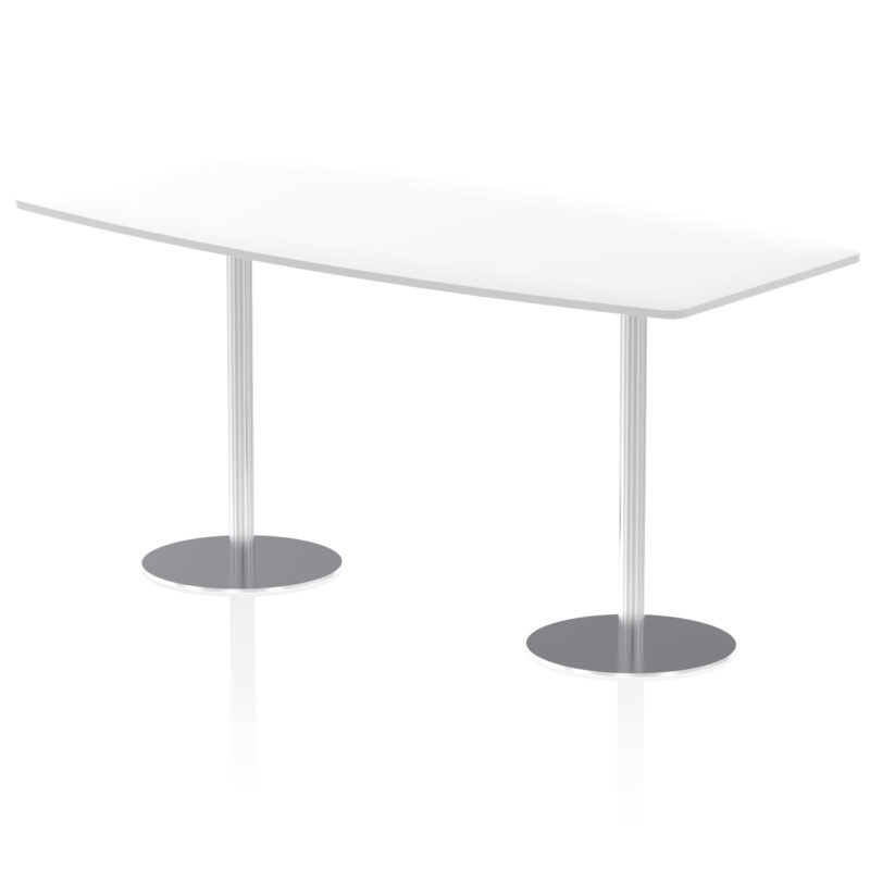 Italia Found Boardroom Table Silver Leg - Image 8
