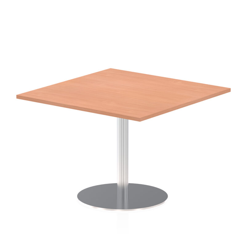 Sintra Square Poseur Table Silver Leg - Image 13