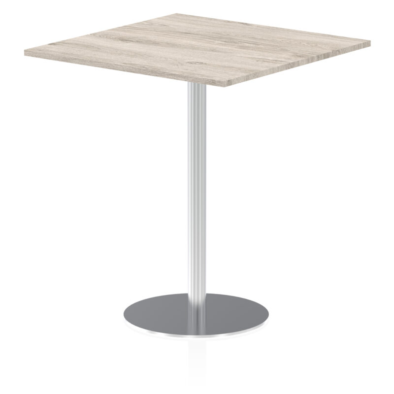 Sintra Square Poseur Table Silver Leg - Image 36