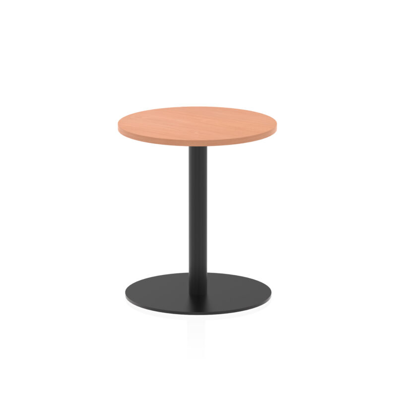 Sintra Round Poseur Table Black Leg