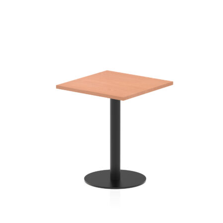 Sintra Square Poseur Table Black Leg