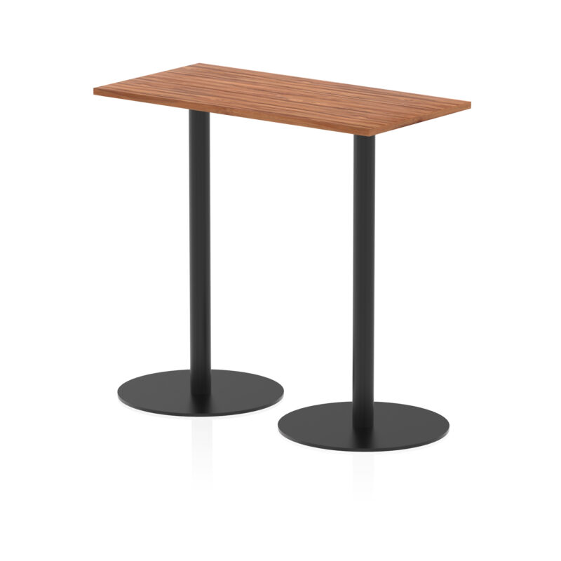 Sintra Slimline Rectangular Poseur Table Black Leg - Image 8