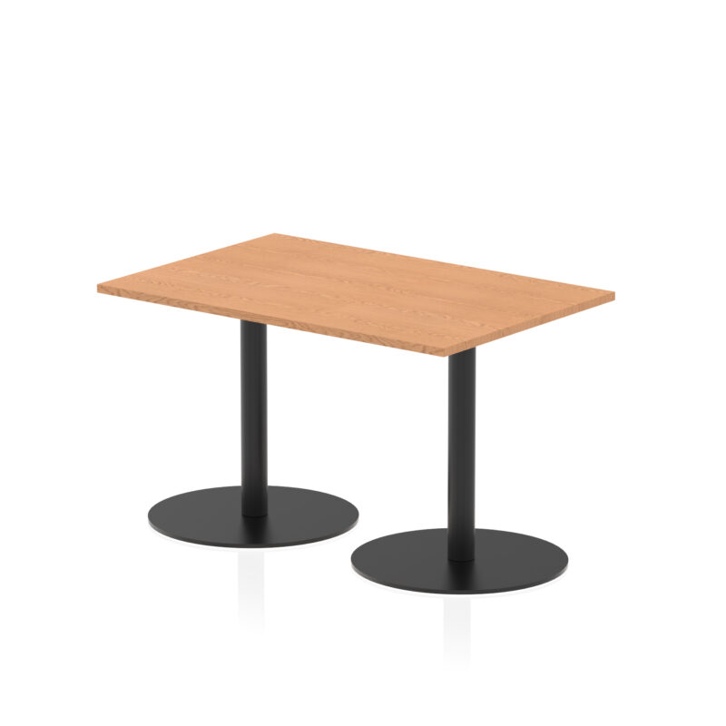 Sintra Rectangular Poseur Table Black Leg - Image 5