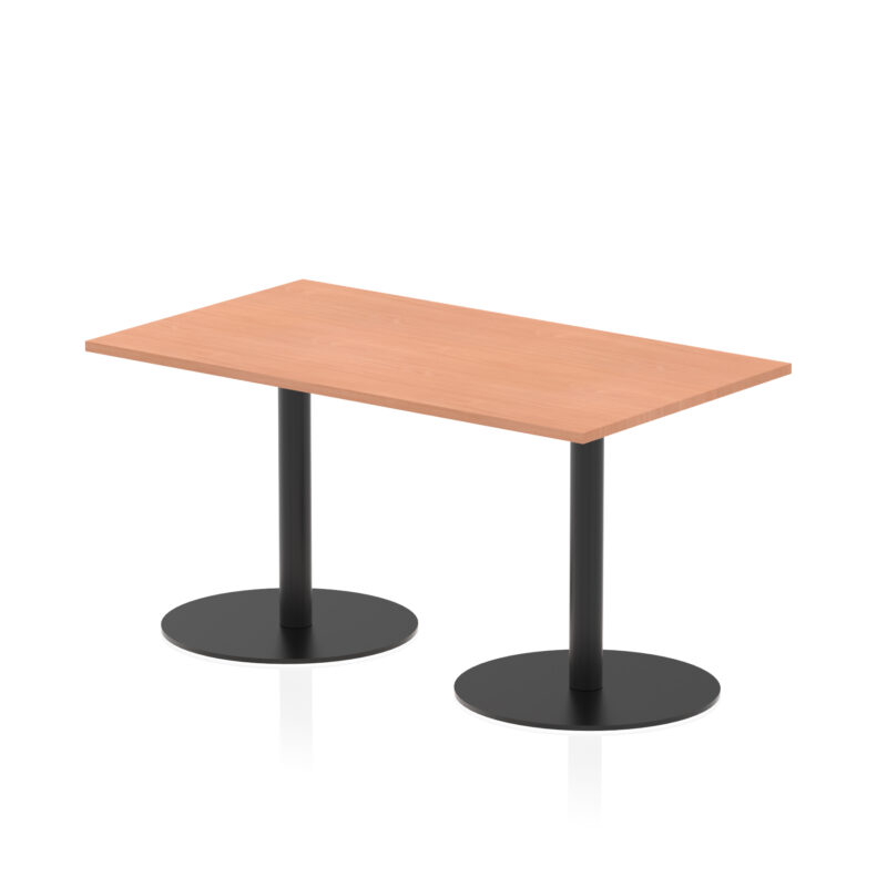 Sintra Rectangular Poseur Table Black Leg - Image 13