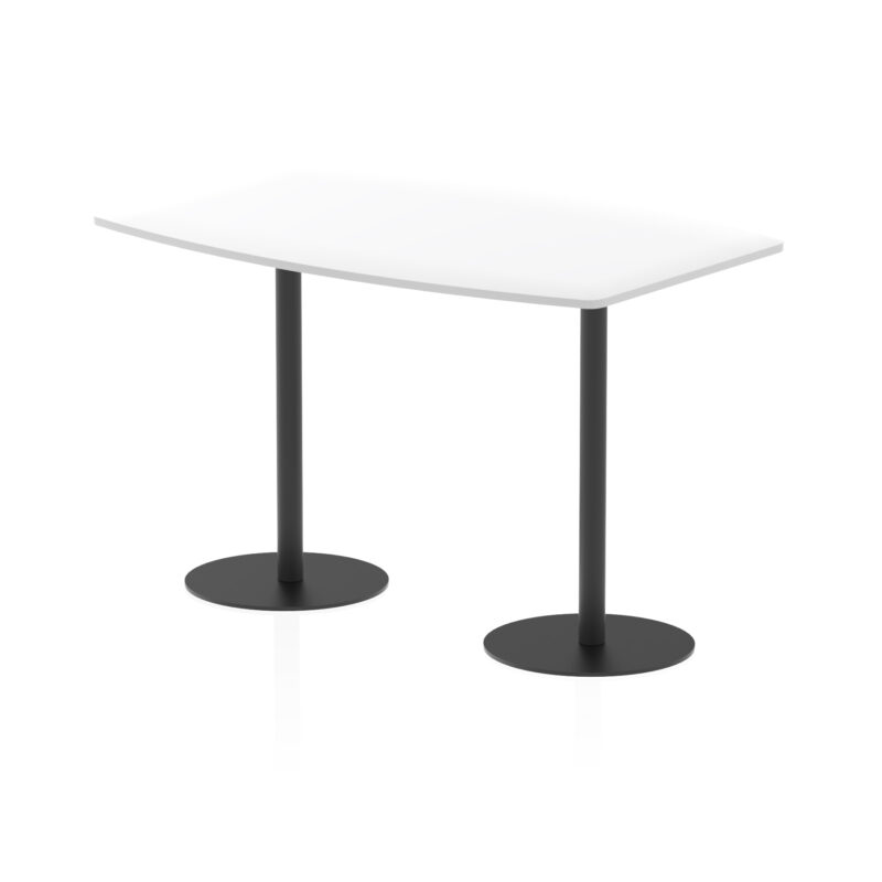 Italia Found Boardroom Table Black Leg - Image 4