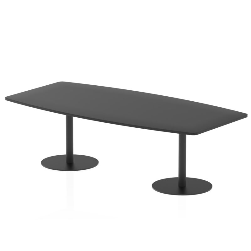 Italia Found Boardroom Table Black Leg - Image 5