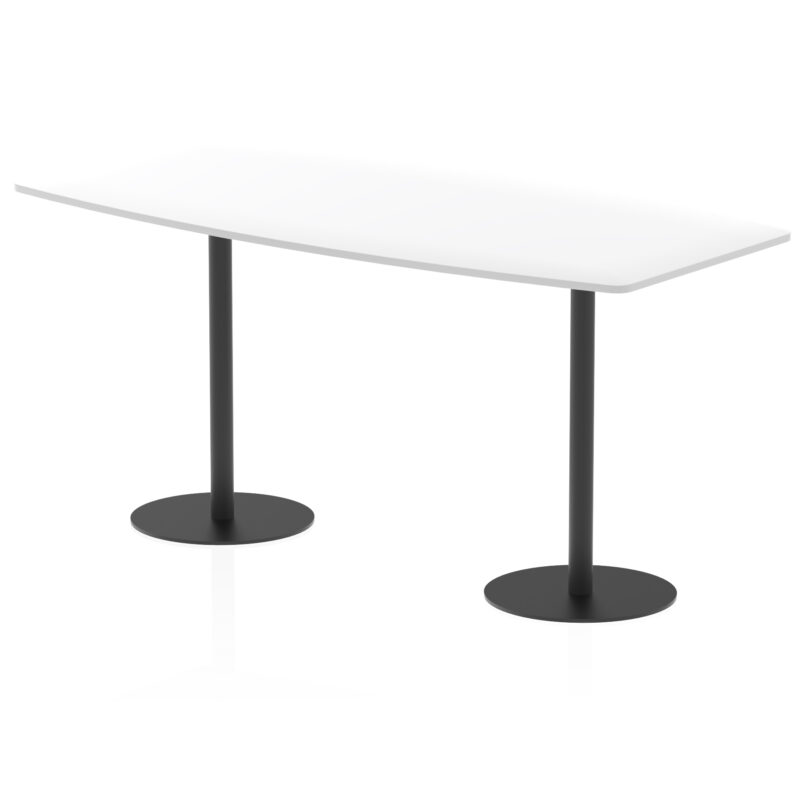 Italia Found Boardroom Table Black Leg - Image 8