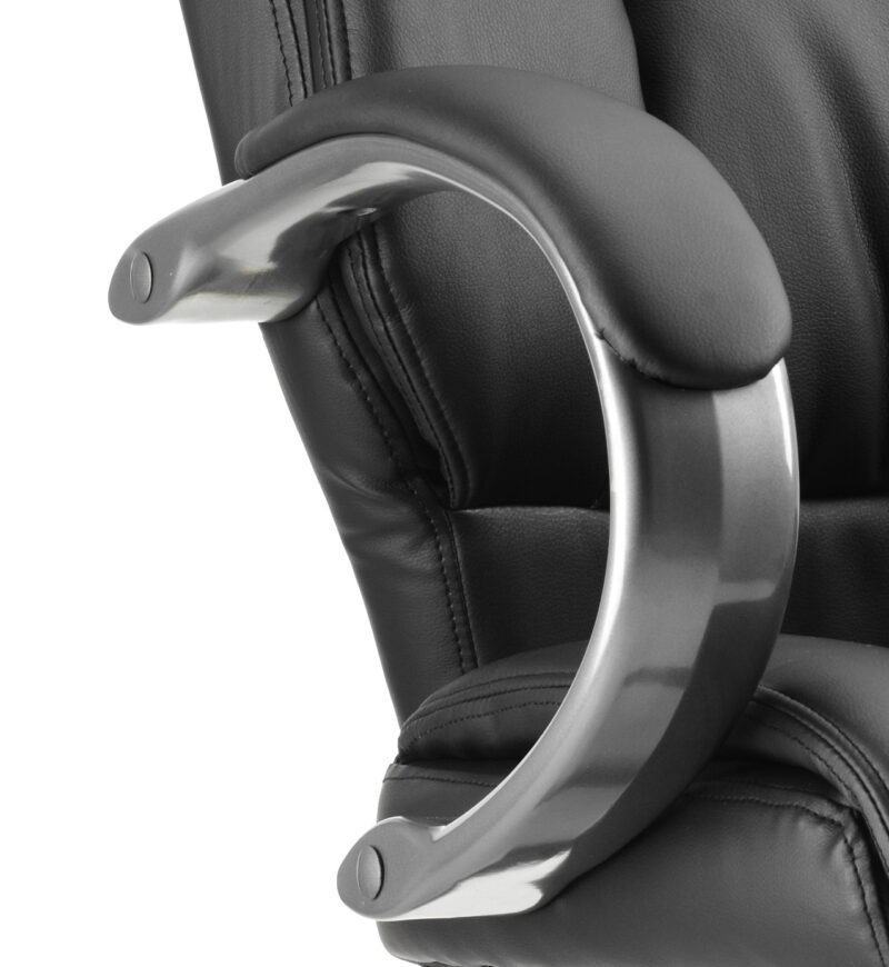 Snap High Back Cantilever Visitor Chair with Arms - Image 4