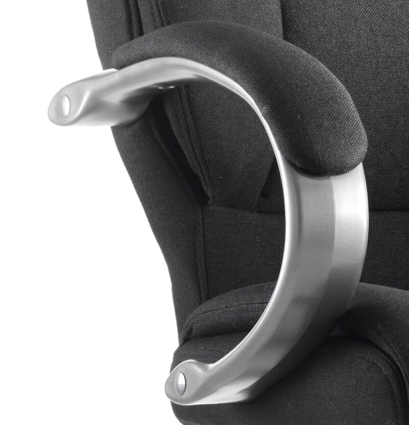 Snap High Back Cantilever Visitor Chair with Arms - Image 2
