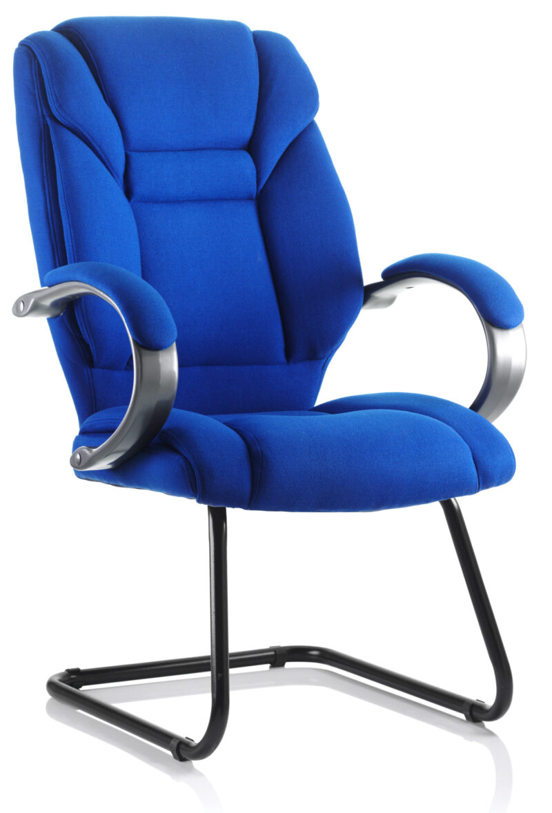 Snap High Back Cantilever Visitor Chair with Arms - Image 5