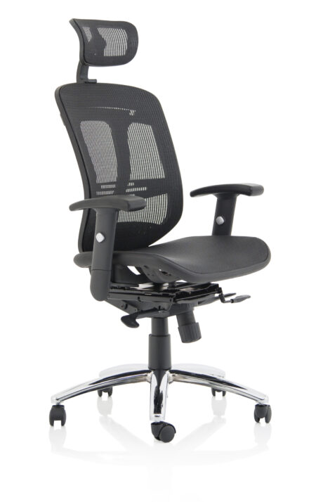 Mint II Mesh Back Task Operator Office Chair with Height Adjustable Arms