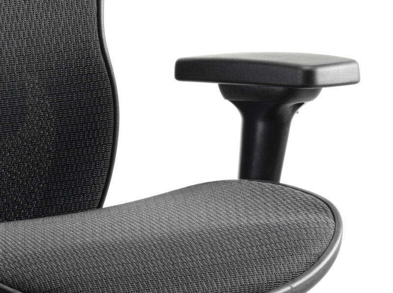 Boltin Shadow High Mesh Back Ergonomic Posture Chair with Arms - Image 11