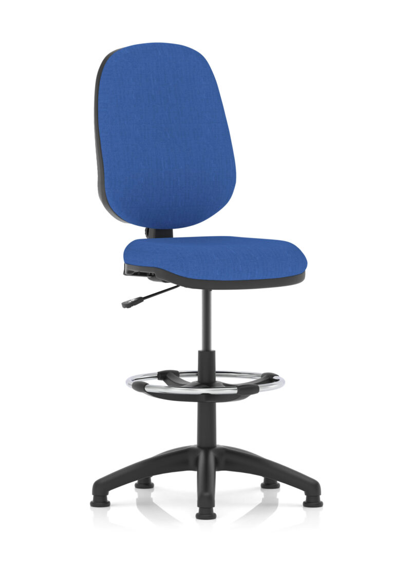 Slide Plus I Medium Back Task Operator Office Chair with Hi Rise Draughtsman Kit - Image 2