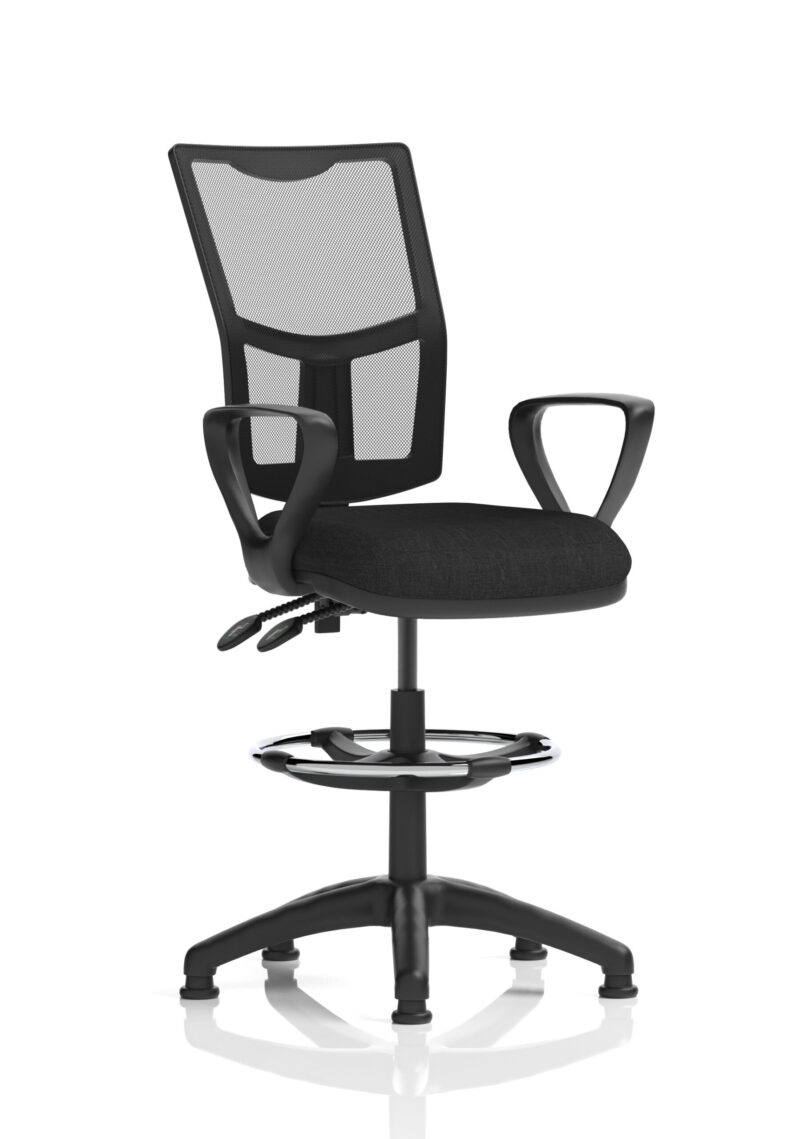 Slide Plus II Medium Mesh Back Task Operator Office Chair - Image 4