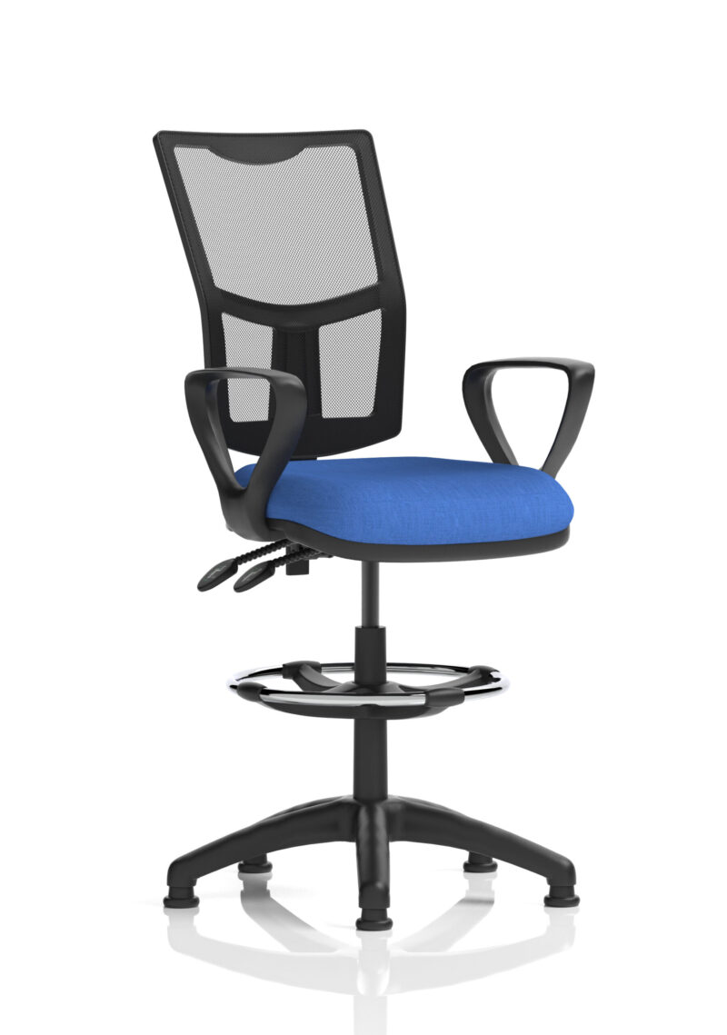 Slide Plus II Medium Mesh Back Task Operator Office Chair - Image 14