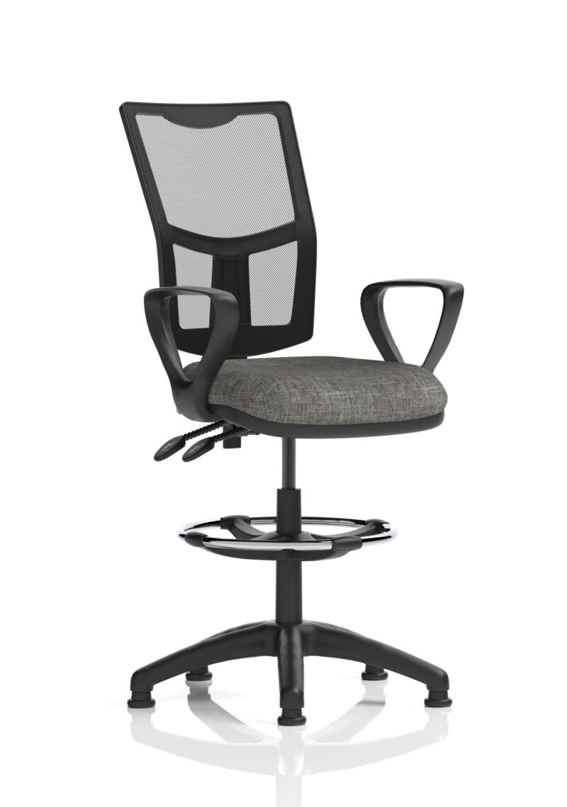 Slide Plus II Medium Mesh Back Task Operator Office Chair - Image 21