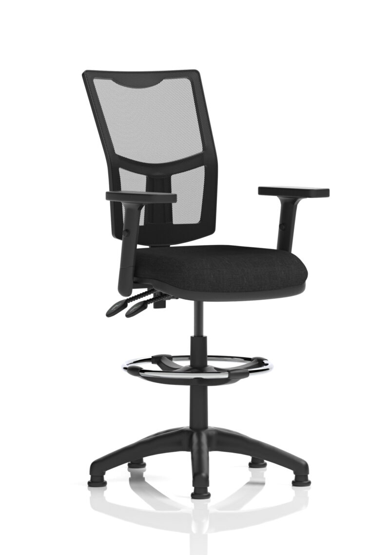 Slide Plus II Medium Mesh Back Task Operator Office Chair - Image 6