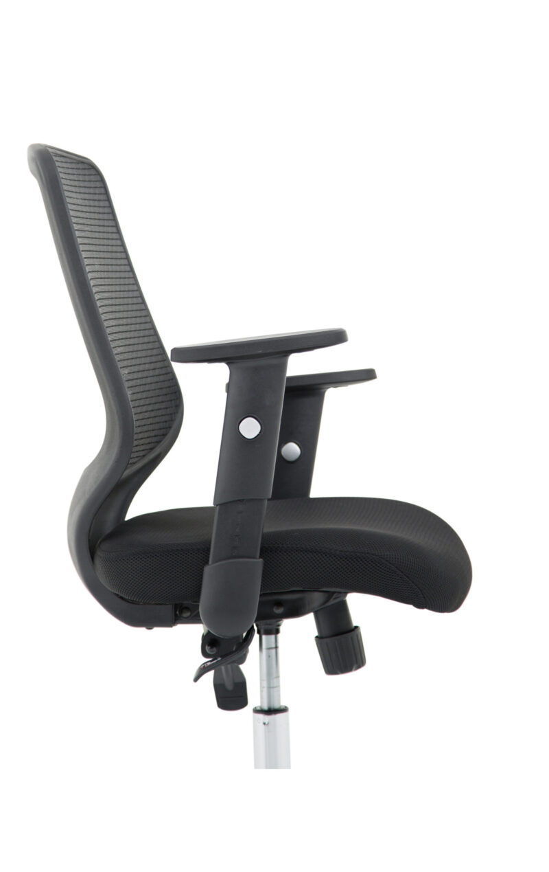 Croft Medium Mesh Back Task Operator Office Chair with Arms - Image 4