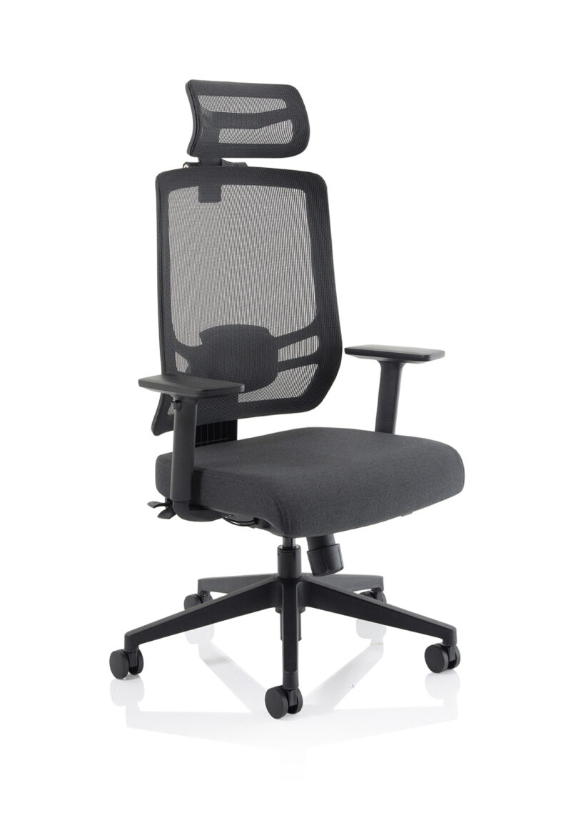 Anchor Twist High Mesh Back Anchornomic Task Operator Office Chair with Arms