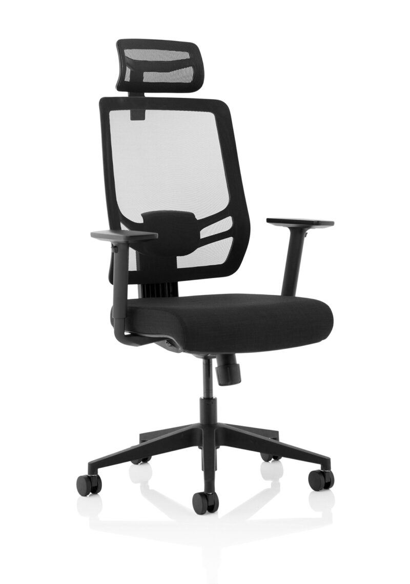 Anchor Twist High Mesh Back Anchornomic Task Operator Office Chair with Arms - Image 2