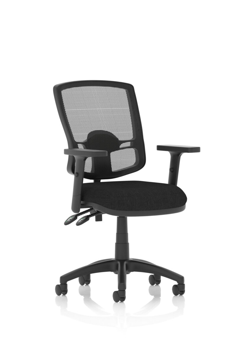 Slide Plus II Deluxe Mesh Back Task Operator Office Chair - Image 5