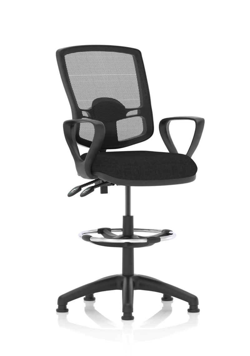 Slide Plus II Deluxe Mesh Back Task Operator Office Chair - Image 4