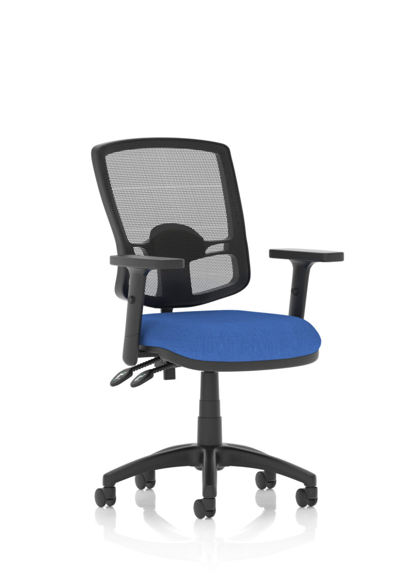 Slide Plus II Deluxe Mesh Back Task Operator Office Chair - Image 12