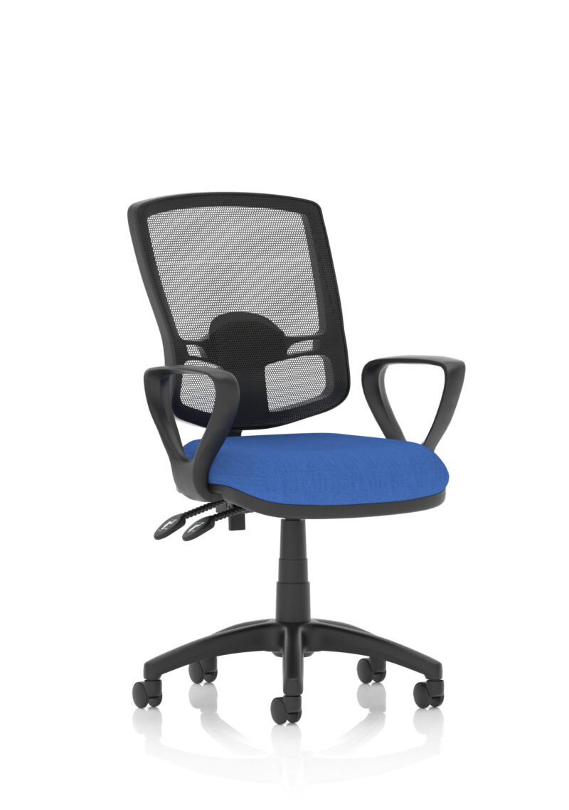 Slide Plus II Deluxe Mesh Back Task Operator Office Chair - Image 10
