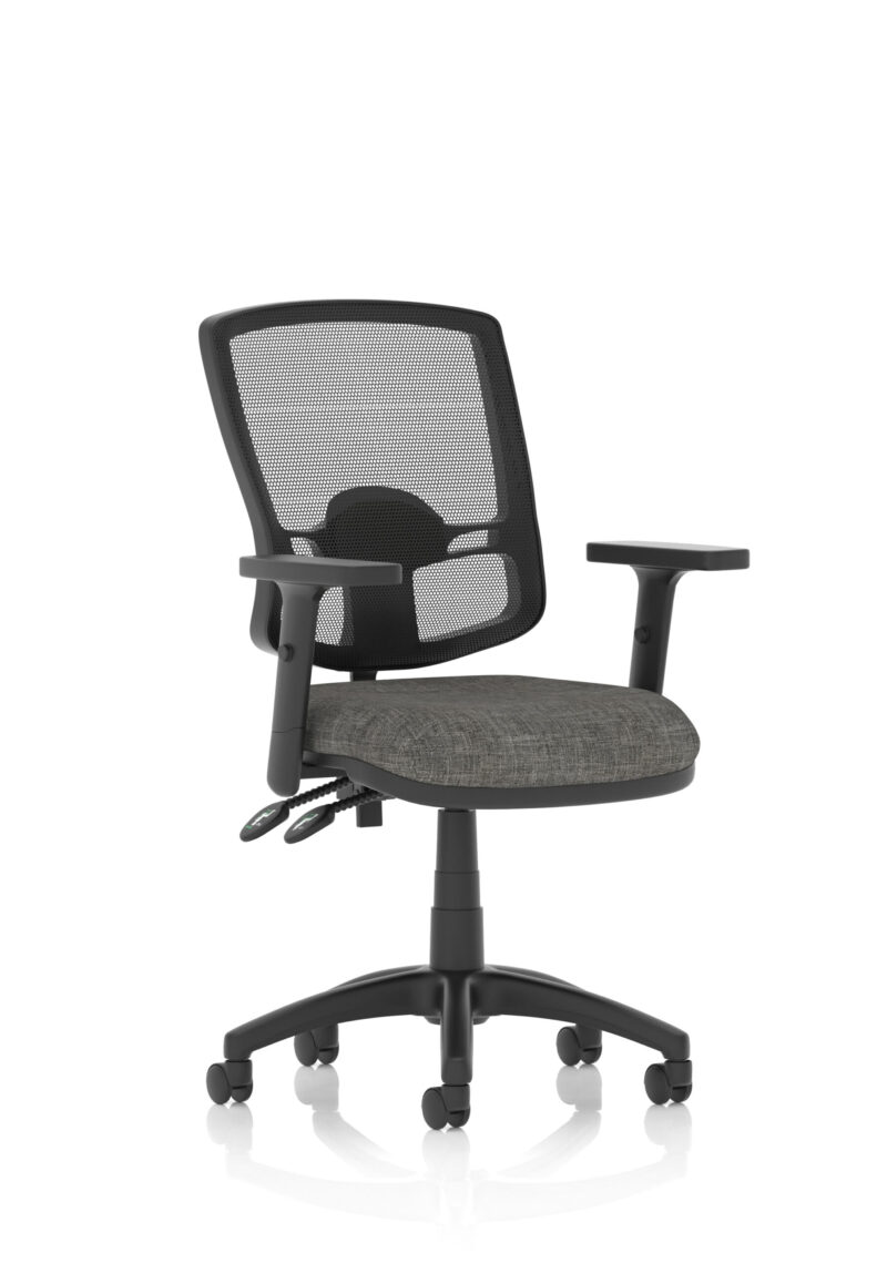 Slide Plus II Deluxe Mesh Back Task Operator Office Chair - Image 19