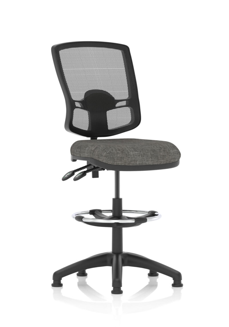 Slide Plus II Deluxe Mesh Back Task Operator Office Chair - Image 16