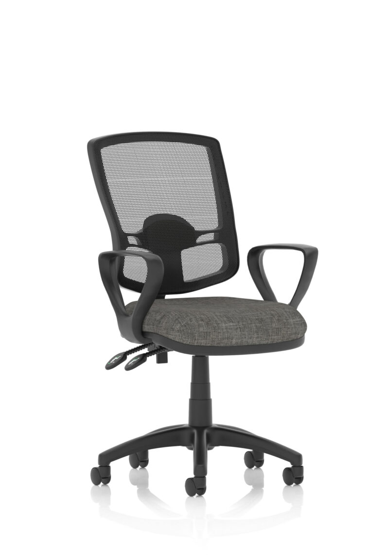 Slide Plus II Deluxe Mesh Back Task Operator Office Chair - Image 17
