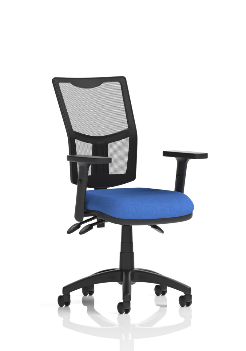 Slide Plus III Medium Mesh Back Task Operator Office Chair - Image 7