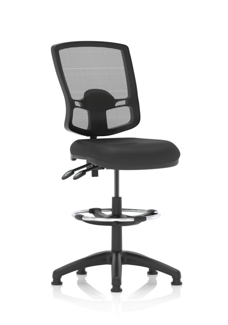 Slide Plus II Deluxe Mesh Back Task Operator Office Chair - Image 23