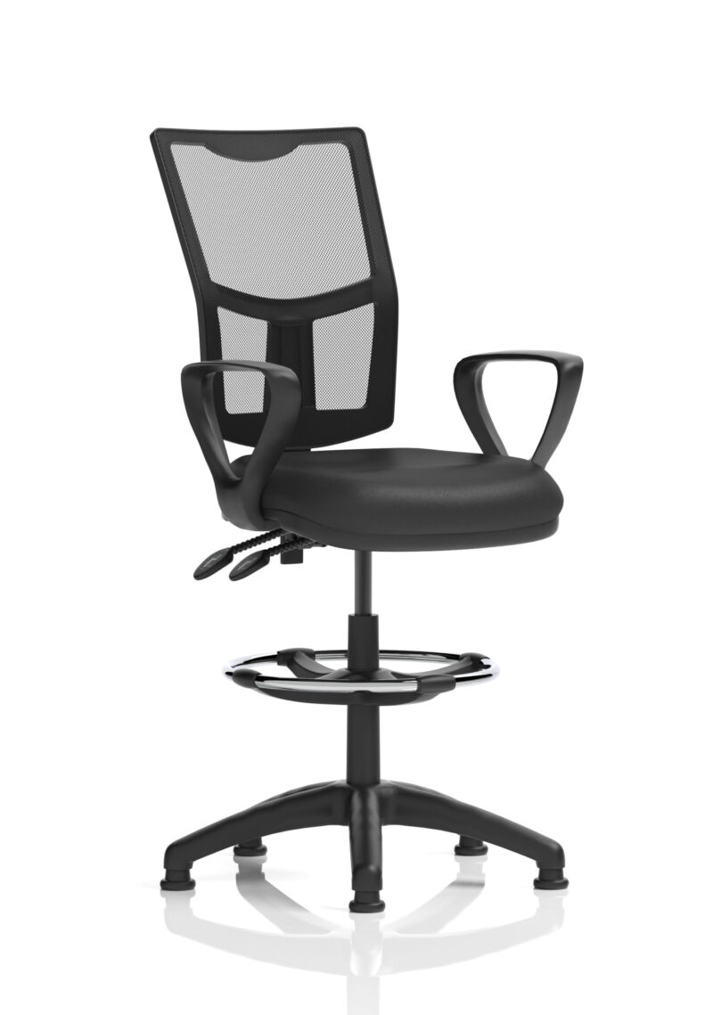 Slide Plus II Medium Mesh Back Task Operator Office Chair - Image 28