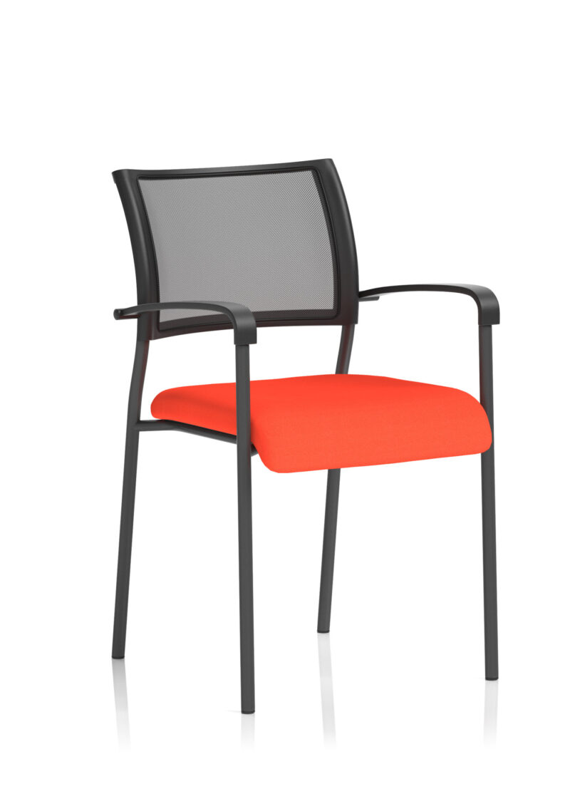Scout Medium Back Stacking Visitor Office Chair - Image 36