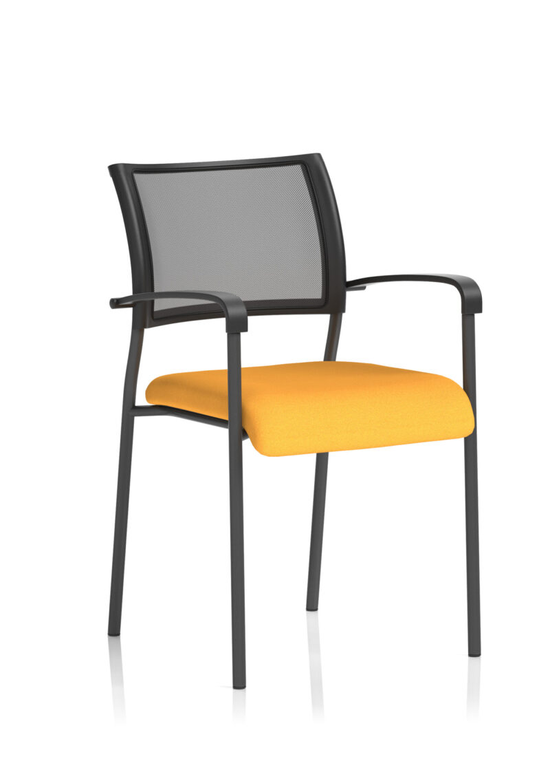 Scout Medium Back Stacking Visitor Office Chair - Image 37