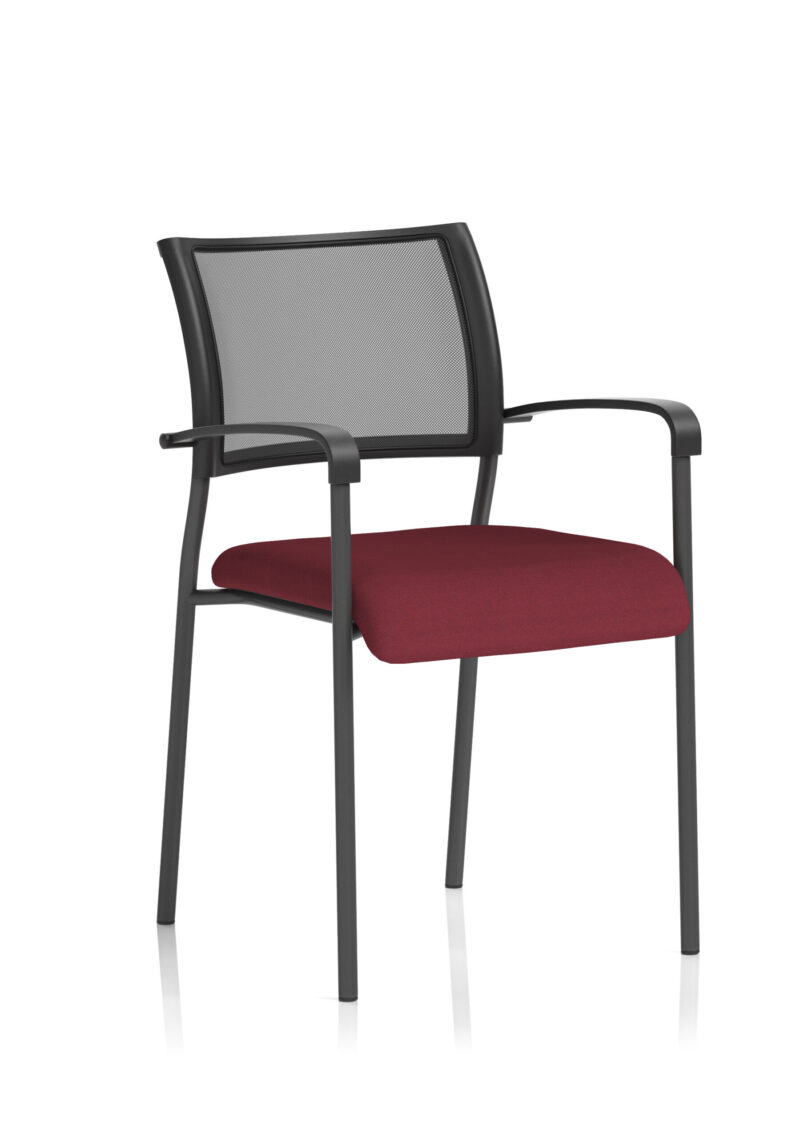 Scout Medium Back Stacking Visitor Office Chair - Image 38