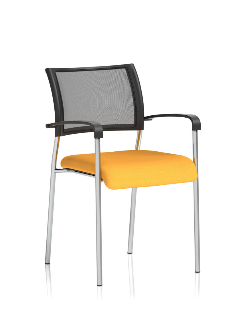 Scout Medium Back Stacking Visitor Office Chair - Image 45
