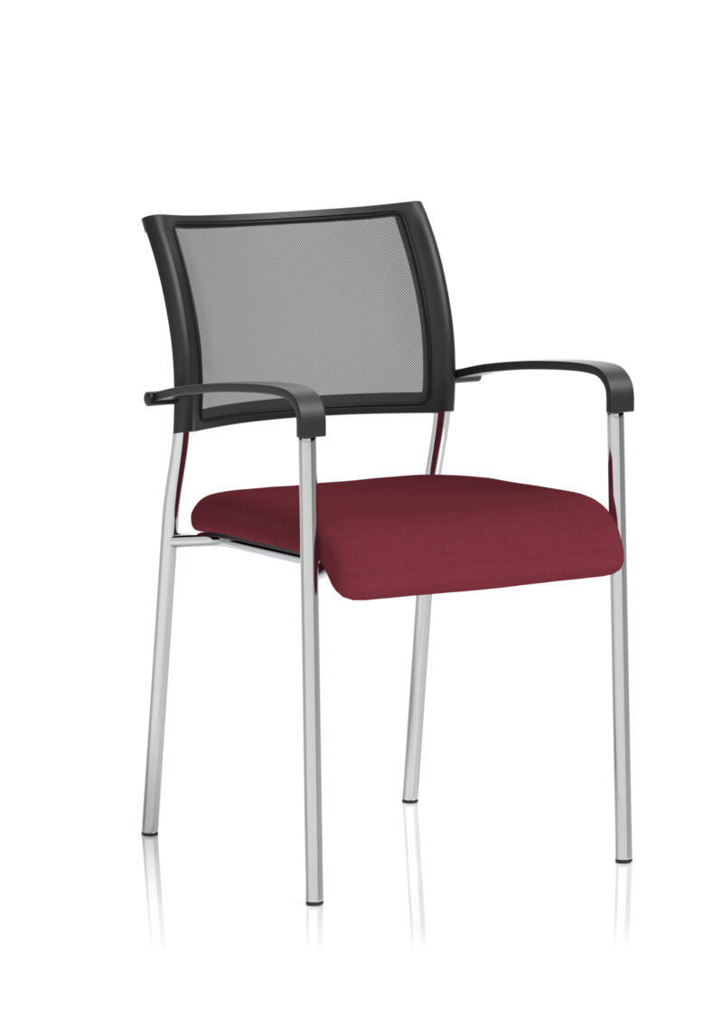 Scout Medium Back Stacking Visitor Office Chair - Image 46