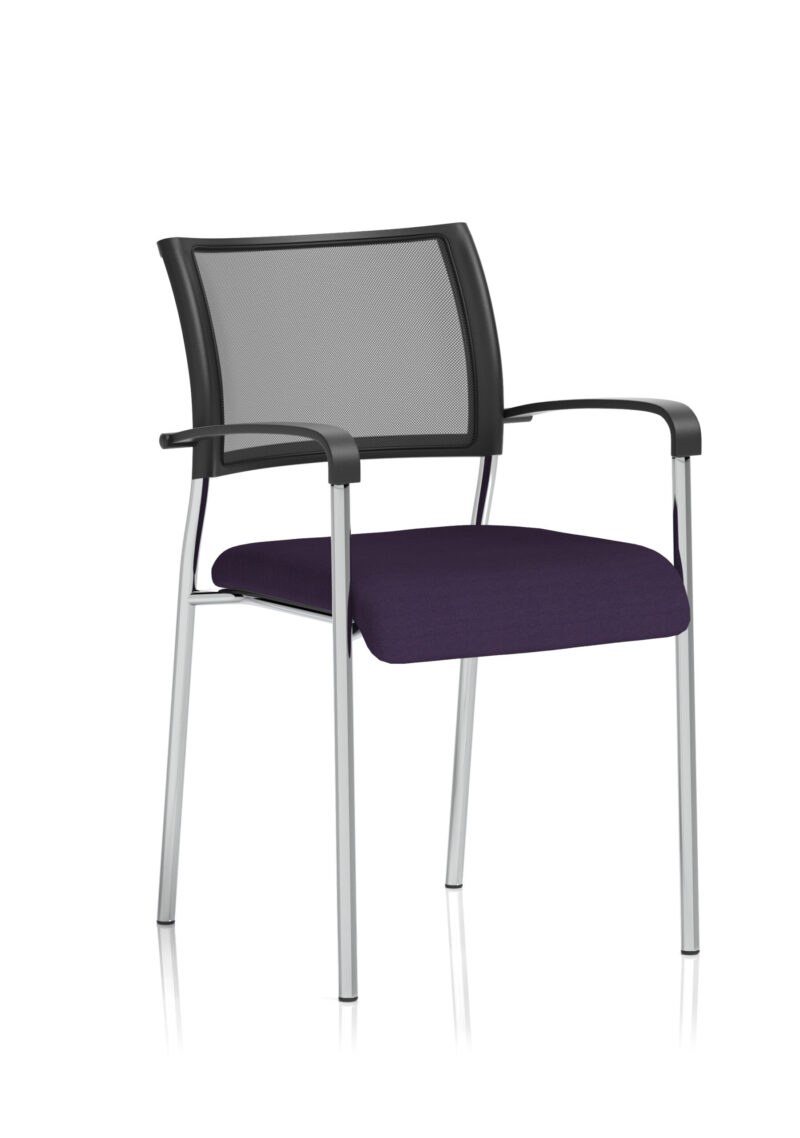 Scout Medium Back Stacking Visitor Office Chair - Image 48
