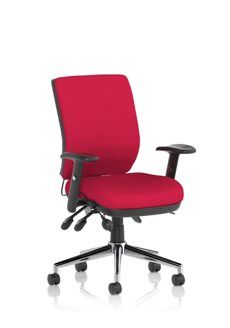 Shuro Medium Back Task Operator Office Chair - Image 35