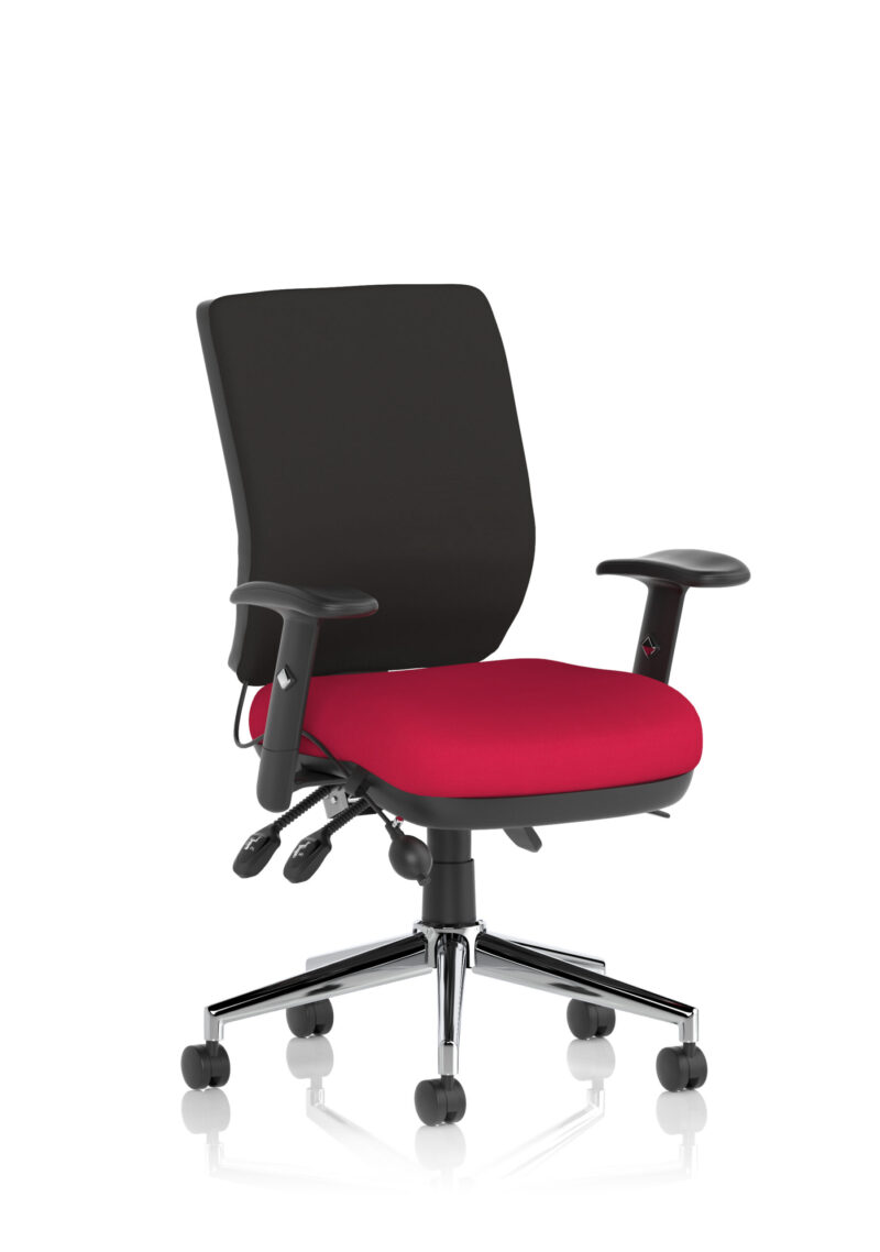 Shuro Medium Back Task Operator Office Chair - Image 34
