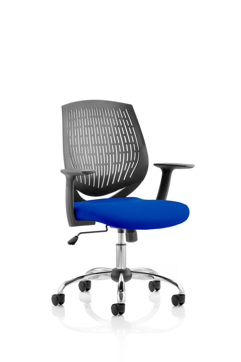 Lift Medium Back Task Operator Office Chair with Arms - Image 6