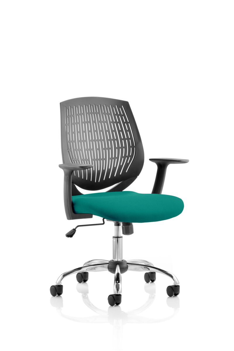 Lift Medium Back Task Operator Office Chair with Arms - Image 10
