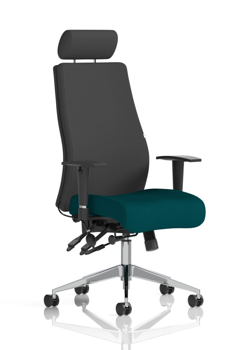 Crate High Back Ergonomic Posture Chair with Height Adjustable Arms - Image 58