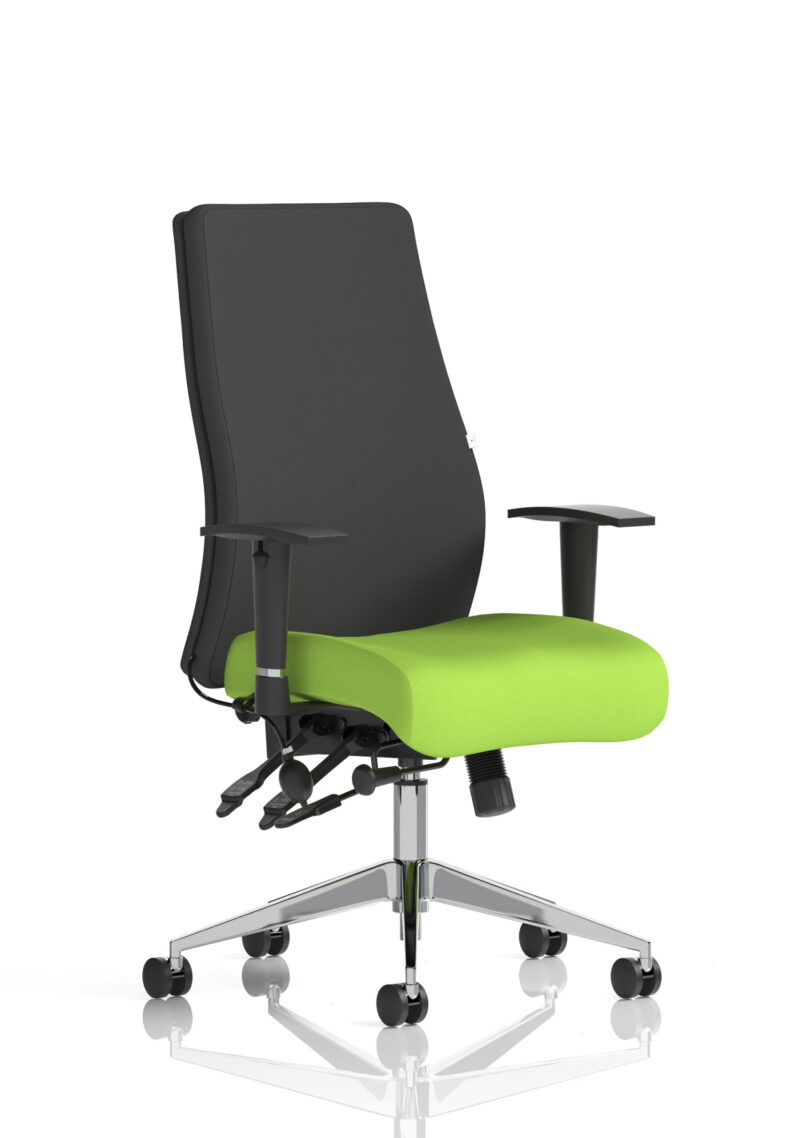 Crate High Back Ergonomic Posture Chair with Height Adjustable Arms - Image 37
