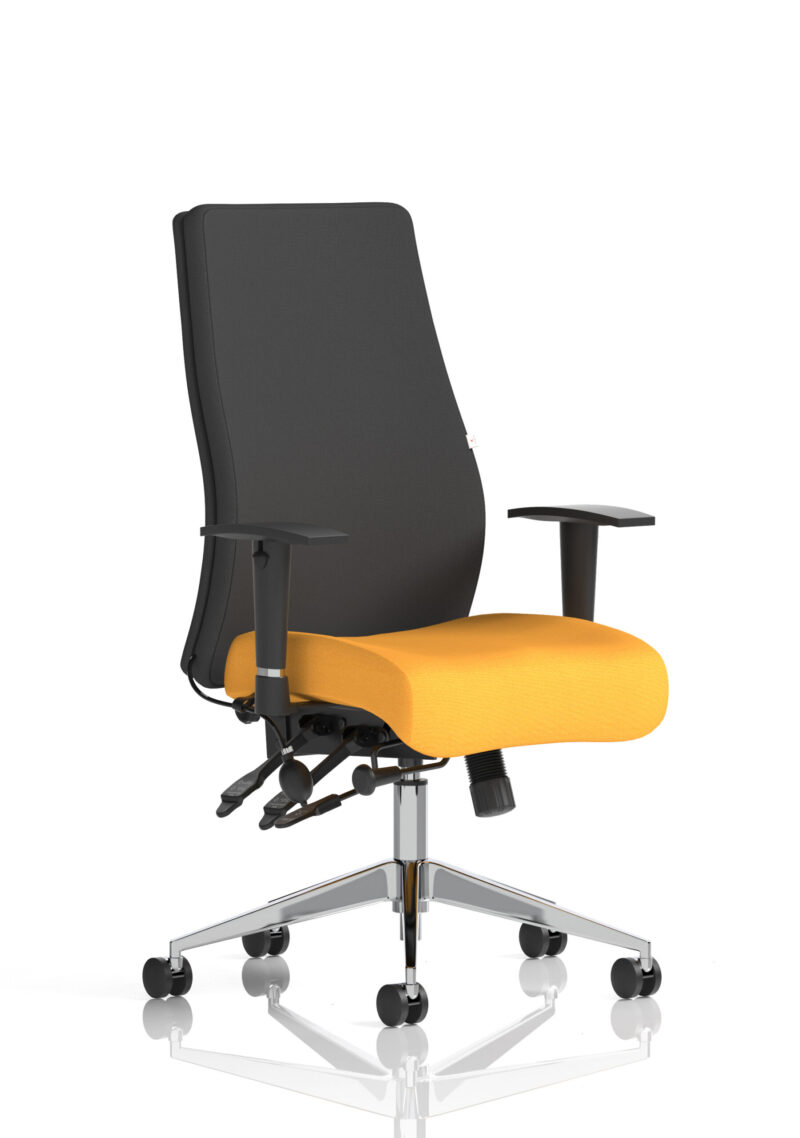 Crate High Back Ergonomic Posture Chair with Height Adjustable Arms - Image 49