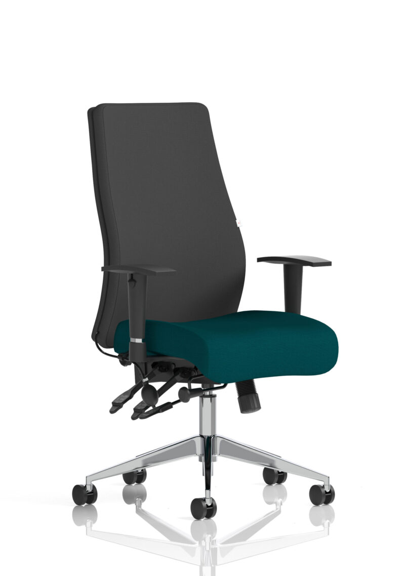Crate High Back Ergonomic Posture Chair with Height Adjustable Arms - Image 57