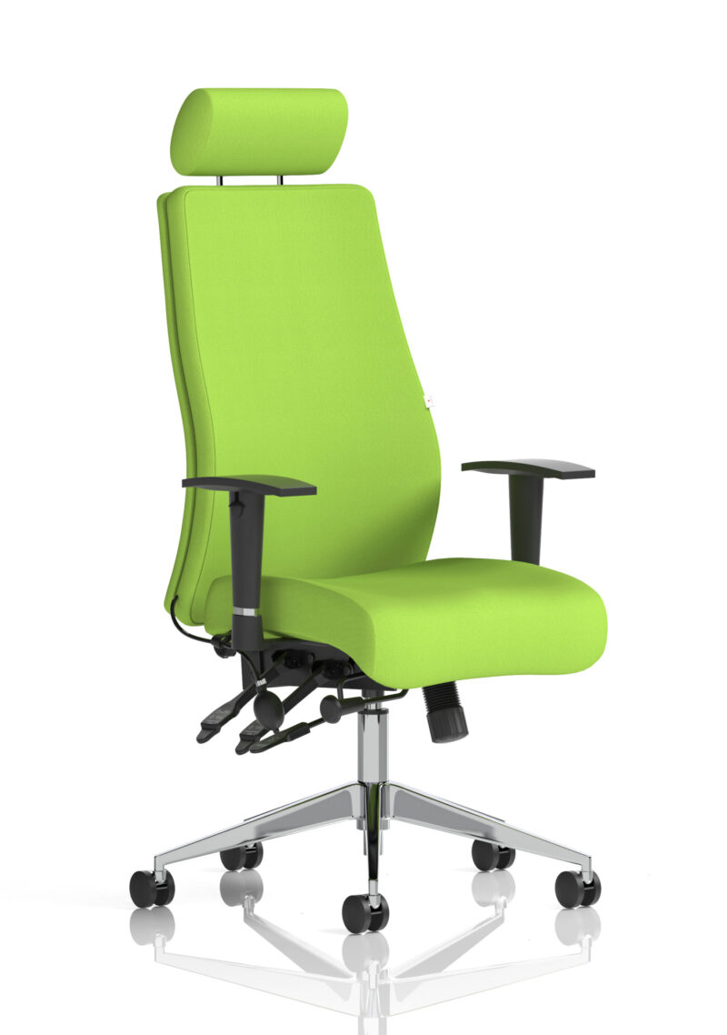 Crate High Back Ergonomic Posture Chair with Height Adjustable Arms - Image 40