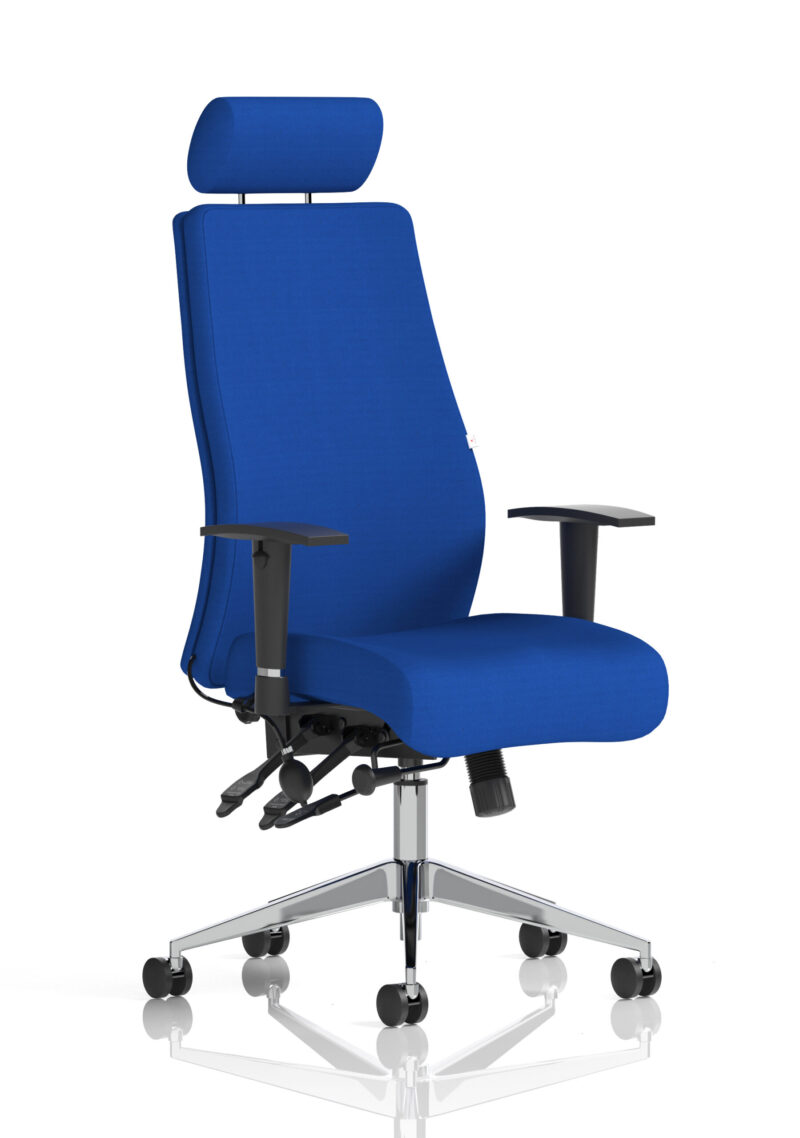 Crate High Back Ergonomic Posture Chair with Height Adjustable Arms - Image 44